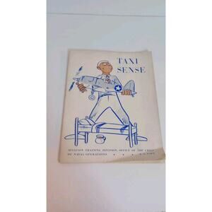 Vintage 1944 U.S. Navy Taxi Sense Aviation Training Division